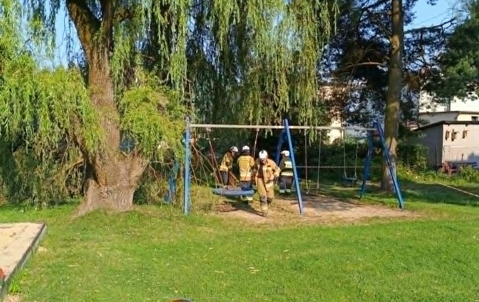 Podziękowania dla strażaków OSP Kęty Podlesie