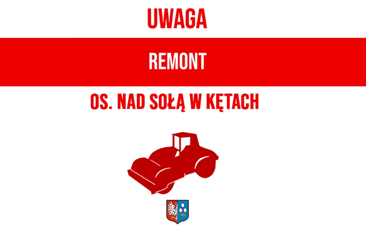 Remont drogi w dn. 6-7.08 na os. Nad Sołą w Kętach