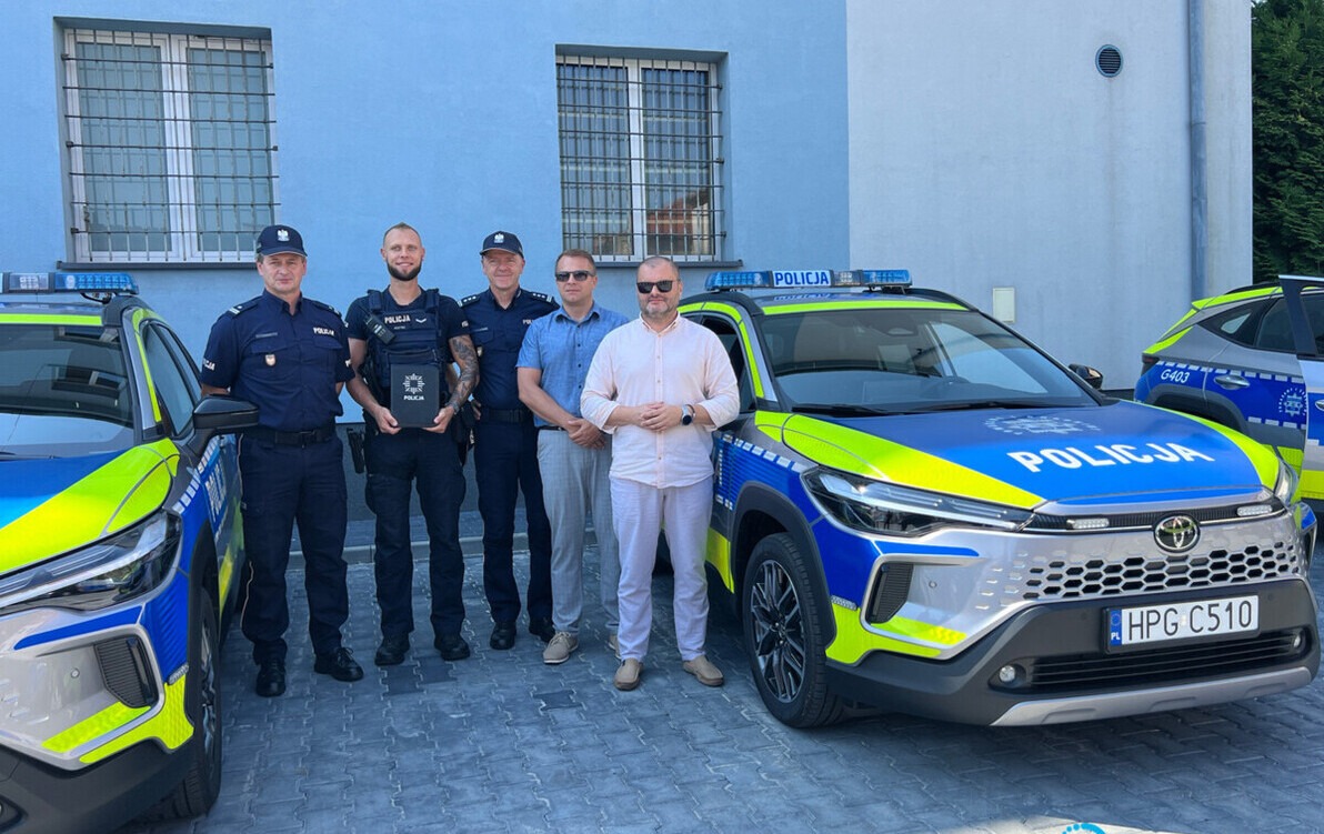 Kęcka policja z nowymi radiowozami!
