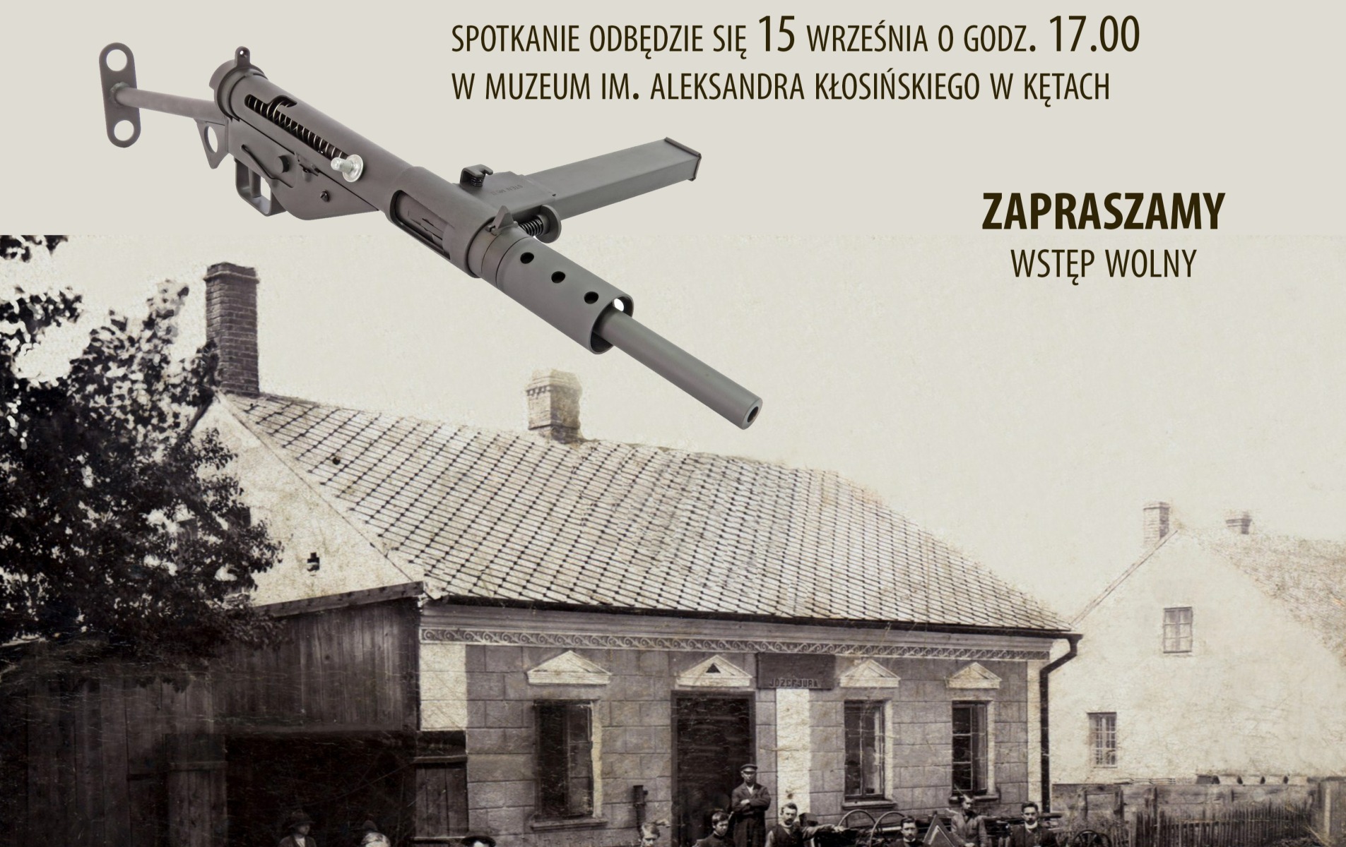 Muzeum im. Aleksandra Kłosińskiego w Kętach zaprasza na 124. spotkanie przy armacie
