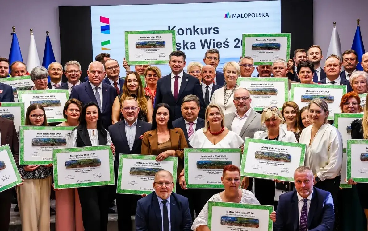 Wręczenie nagród w ramach konkursu „Małopolska Wieś 2026”