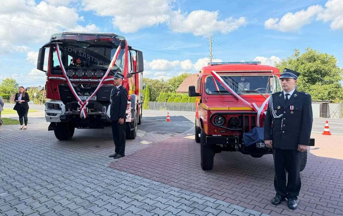 Otwarcie nowej części remizy oraz poświęcenie pojazdów w OSP Bulowice