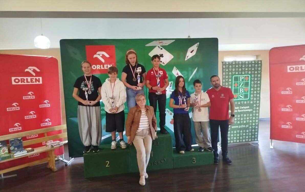 Kęcka „Dwójka” trzecia w klasyfikacji szkół w Mistrzostwach Polski Młodzików w Brydżu Sportowym 2026!