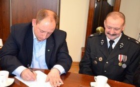 Podpisano porozumienie w sprawie włączenia OSP Bielany do Krajowego Systemu Ratowniczo-Gaśniczego