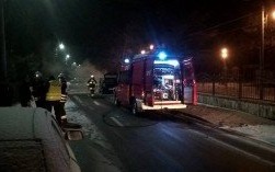 Pożar samochodu w Nowej Wsi