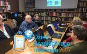 Dzień Bezpiecznego Internetu w kęckiej bibliotece