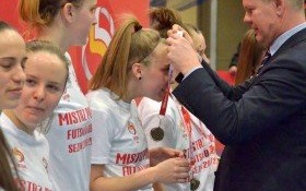 Jagiellonki z Agnieszką Bryzek (nr 19) Mistrzem Polski Futsalu!