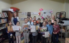 Konkurs czytelniczy w Łękach