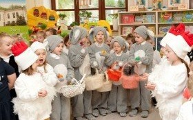 Poranek wielkanocny w przedszkolu w Witkowicach