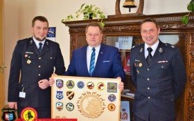 Spotkanie robocze przedstawicieli OSP Kęty w MSWiA