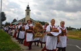 Dożynkowy nadszedł czas - w Malcu uroczyście dziękowano za tegoroczne plony