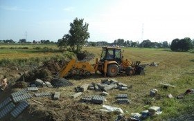 Odwodnienie rejonu ul. Kańczuga i ul. Wierzbowej w Bielanach