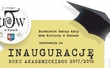 Uroczysta inauguracja roku akademickiego 2017/2018 Uniwersytetu Trzeciego Wieku w Kętach