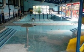 Trwa przerwa techniczna na kęckiej pływalni