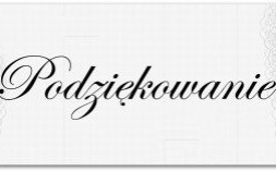 Podziękowanie