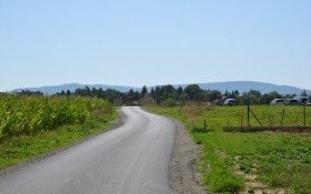 Ulica Poprzeczna w Witkowicach już po odbiorze