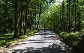 Ulica Kasoliki w Kętach-Podlesiu już po odbiorze