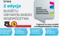 Projekt prospołeczny - bezpieczeństwo seniorów! Nie czekaj. Zagłosuj już dziś!