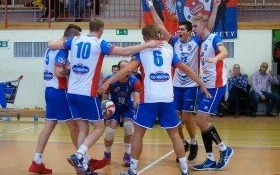 Pierwszy komplet kęckich siatkarzy