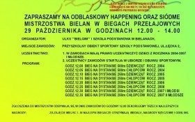 Zgłoś się na Mistrzostwa Bielan w biegach i weź udział w odblaskowym happeningu!