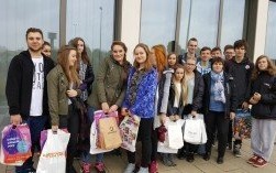 Młodzież z "Kopernika" na 21. Międzynarodowych Targach Książki w Krakowie