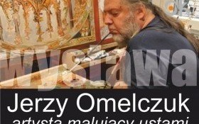 Jerzy Omelczuk - artysta malujący ustami