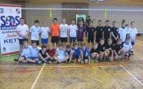 Ruszyły rozgrywki Akademii Minisiatkówki "Soła" Kęty dla czwartoklasistów