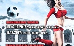 Trwają zapisy do XII Turnieju Halowej Piłki Nożnej Sylwester 2017