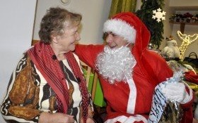 Niecodzienny gość w Klubie Seniora w Witkowicach