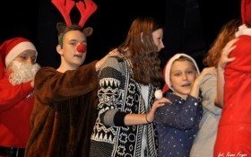 Qurier Świętego Mikołaja w Świetlicy Środowiskowej w Kętach