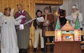 Wigilijka w Klubie Seniora "Pod Złotym Dębem" w Witkowicach