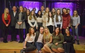 Spotkanie wigilijne Młodzieżowej Rady Miejskiej w Kętach