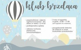 Zapisy do Klubu Brzdąca w kęckim Domu Kultury