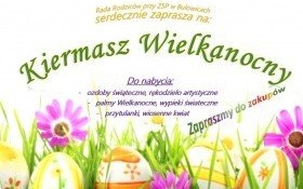 Kiermasz wielkanocny w szkole w Bulowicach