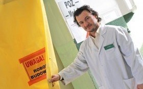 Remont w ośrodku zdrowia już na zakończeniu