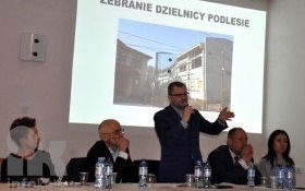 Relacja z zebrania mieszkańców dzielnicy Podlesie w Kętach