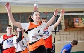 Spotkanie z siatkarkami BKS Bielsko-Biała w kęckiej ,,dwójce”