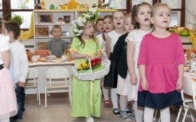 Poranek wielkanocny w przedszkolu w Witkowicach