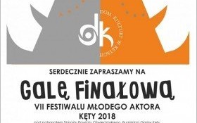 Zaproszenie na Galę Finałową VII edycji Festiwalu Młodego Aktora