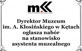 Nabór na stanowisko pracy: asystent muzealny