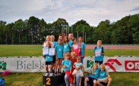 Obiecujące starty młodych lekkoatletów