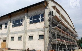 Budowa sali gimnastycznej przy ZSG nr 3 w Kętach Podlesiu