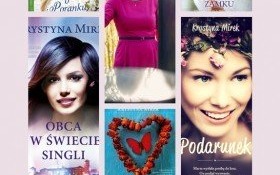 Spotkanie z pisarką Krystyną Mirek w kęckiej bibliotece