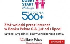 Świadczenia "Rodzina 500+" i "Dobry start": Złóż wnioski przez internet!