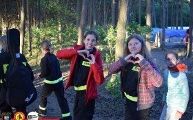 Wspólna pasja, czyli młodzi strażacy i harcerze na wakacjach w Mrzeżynie