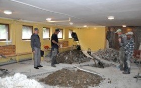 Remont w kęckiej "Dwójce" nabiera tempa