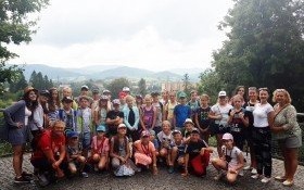 Tancerze z DK na obozie integracyjnym