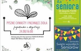 Wykład i warsztaty o ziołach w ramach V Senioraliów