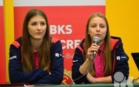Spotkanie z siatkarkami bielskiego klubu BKS Profi Credit w SP w Nowej Wsi