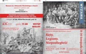 Zaproszenie na wystawę i prelekcję w kęckim muzeum